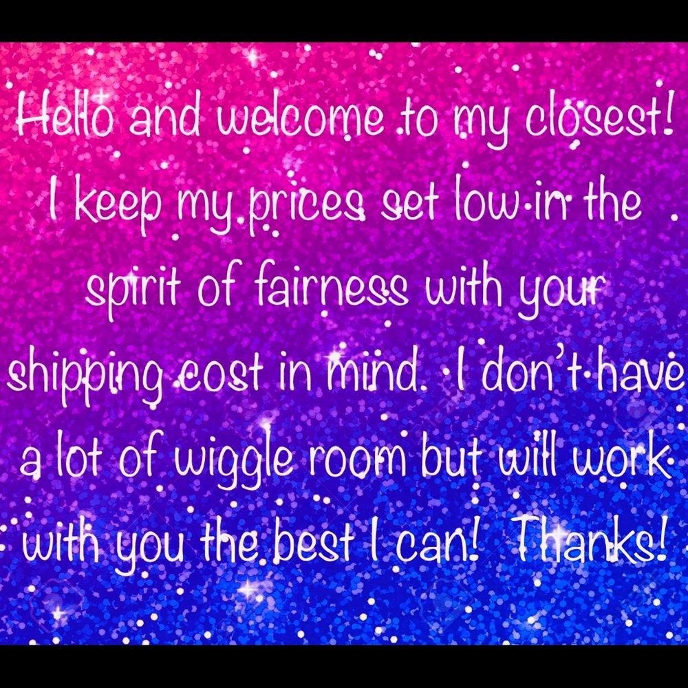 Welcome to my closest!  Thanks for stopping by 💋